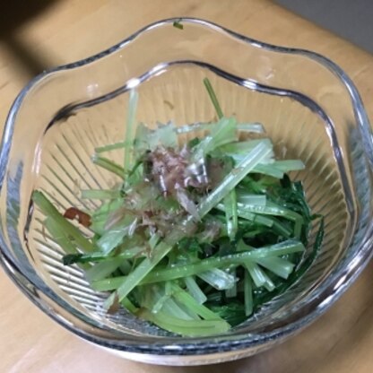 簡単に美味しくできました！水菜がたくさん食べれて嬉しいです。また作りたいです。